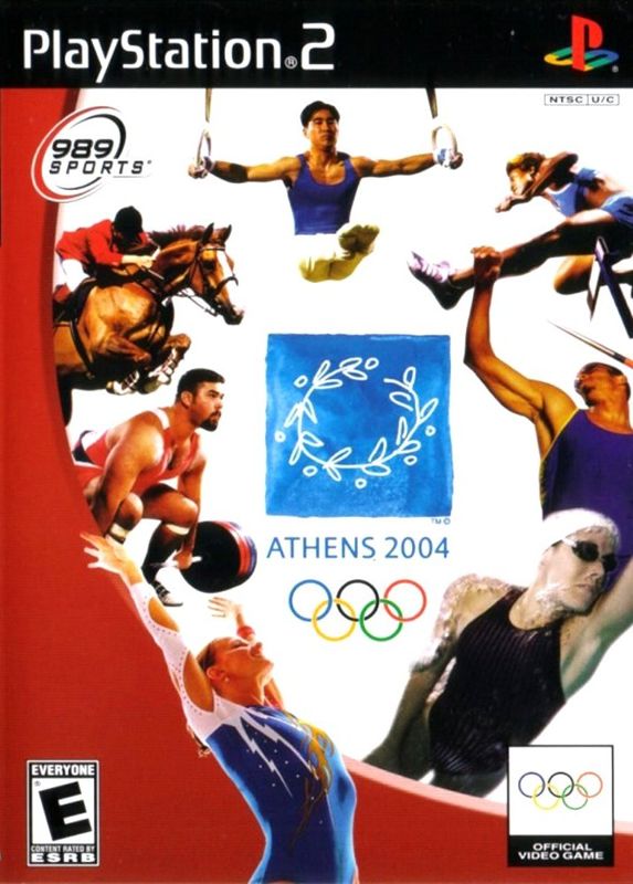 Athens 2004 box art for Playstation 2